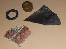 SR 71 Blackbird Crash Artifct Set ~ Titanium, Washer, etc.