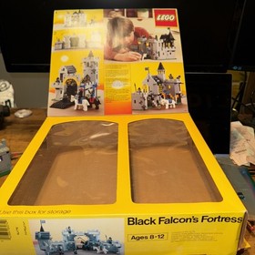 LEGO 6074 Black Falcons Fortress - 98% Complete with Box & Instructions
