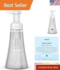 Luxurious 10 oz Foaming Hand Wash with Nature-Inspired Sweet Water Fragrance 0.76 per fl oz