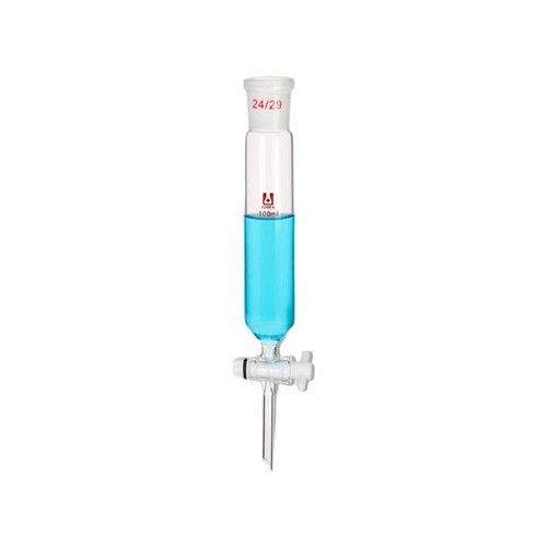 25ml-1000ml Borosilicate Separating Funnel Cylinder Lab Glassware PTFE - Picture 4 of 11