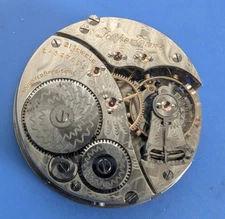 VINTAGE 16 SIZE ELGIN FATHER TIME 21 JEWEL GRADE 454 POCKET WATCH PARTS