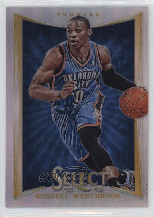 2012-13 Panini Select Silver Prizm Russell Westbrook #89