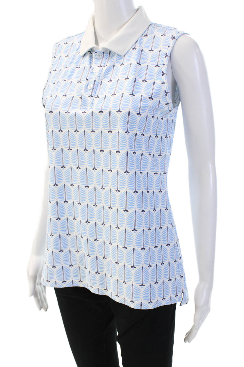 Designer Women Basic Polo Collared Sleeveless Lig… - image 2