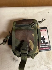 MFH Molle 2 Utility Pouch. Woodland Camo. New