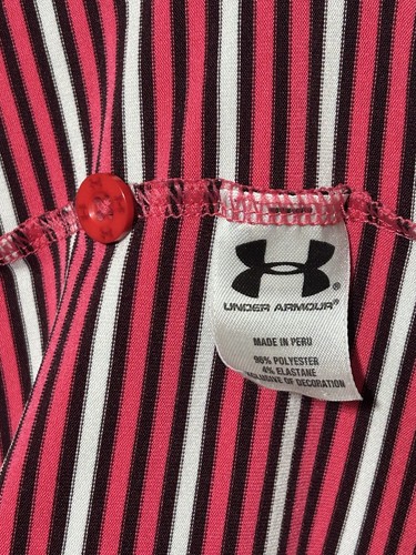 Under Armour Shirt Men's XL Heat Gear Short Sleeve Polo Golf Team Sports Coach - Picture 5 of 8