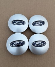 4x Ford Wheel Center Caps Blue On Matte Silver For Flex Ranger Taurus Explorer 4x Ford Wheel Center Caps Blue On Matte Silver For Flex Ranger Taurus Explorer