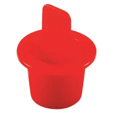 Caplugs Cpt-3 Cpt3q1 Center Pull-Tab Tapered Plug, Red, Ldpe 5000 Pk
