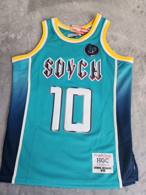 New Headgear Classics Dennis Rodman 10 Mens S High School