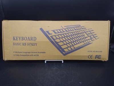 PS/2 PS2 iMicro Windows Black Keyboard KB-819EB, for OS & POS