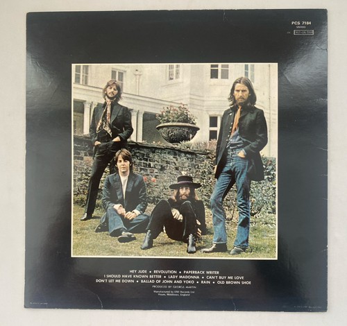 The Beatles - Hey Jude LP Record Reissue Compilation PCS7184 Parlophone 1980 Ex - Picture 8 of 11