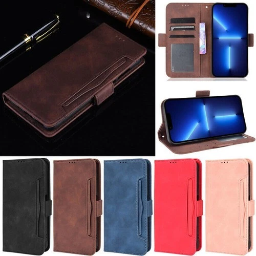 Card Slot Wallet Phone Case For Xiaomi POCO M3 Black Shark Redmi Sharp Aquos - Image 2 of 4