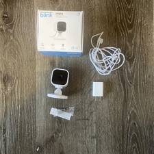 Blink Mini Indoor 1080p Wireless Security Camera - White