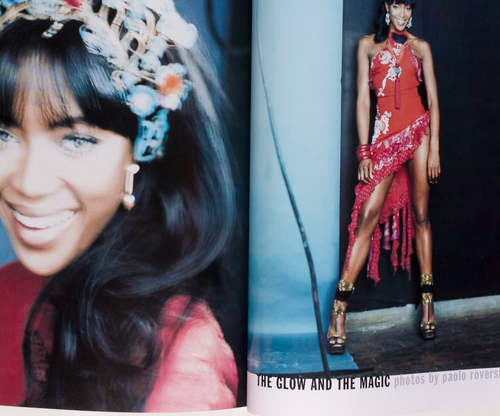 Elise Crombez ASIA ARGENTO Adrien Brody VOGUE ITALIA January 2003 Naomi Campbell - Picture 16 of 21