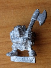 Iron Claw Goblin Warrior IC602 Goblins Orcs Bob Olley 1988 Citadel Miniature OOP
