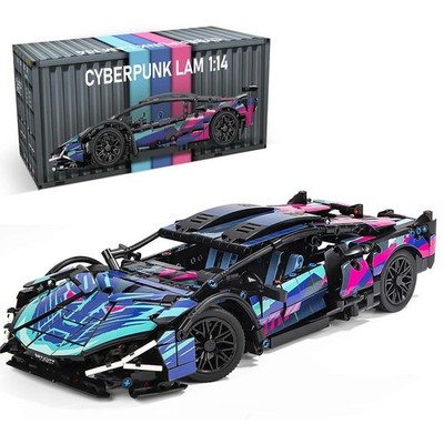 Technik Rennwagen Bausatz 700 Teile Sportwagen Bausteine Auto Modell für Kinder