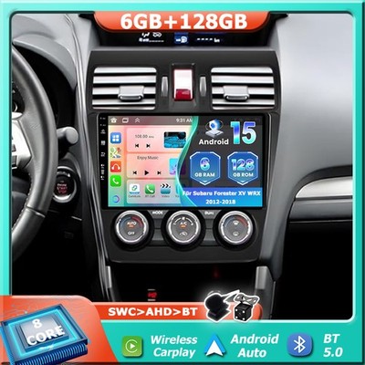 Für Subaru Forester XV WRX 12-18 Autoradio Android 15 CarPlay GPS Navi RDS 128GB