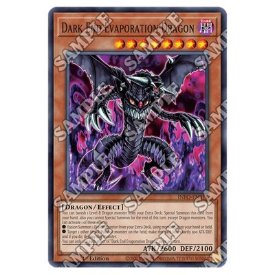 Yu-Gi-Oh! The Infinite Forbidden Dark End Evaporation Dragon (Common) INFO-DE011