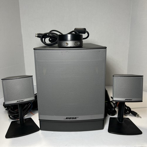 Bose Companion 3 Series II Multimedia Speaker System AM 291032_001 complete