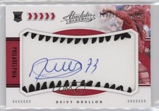 2020 Absolute Rookie Baseball Material Signatures Black Deivy Grullon Auto 7eo