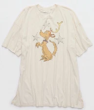 American Eagle  AE The Grinch Cindy Lou Max Women’s Sleep Night Tee Shirt Sz S