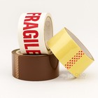 LONG LENGTH TAPE STRONG CLEAR / BROWN / FRAGILE 48mm x 66M PACKING PARCEL TAPE