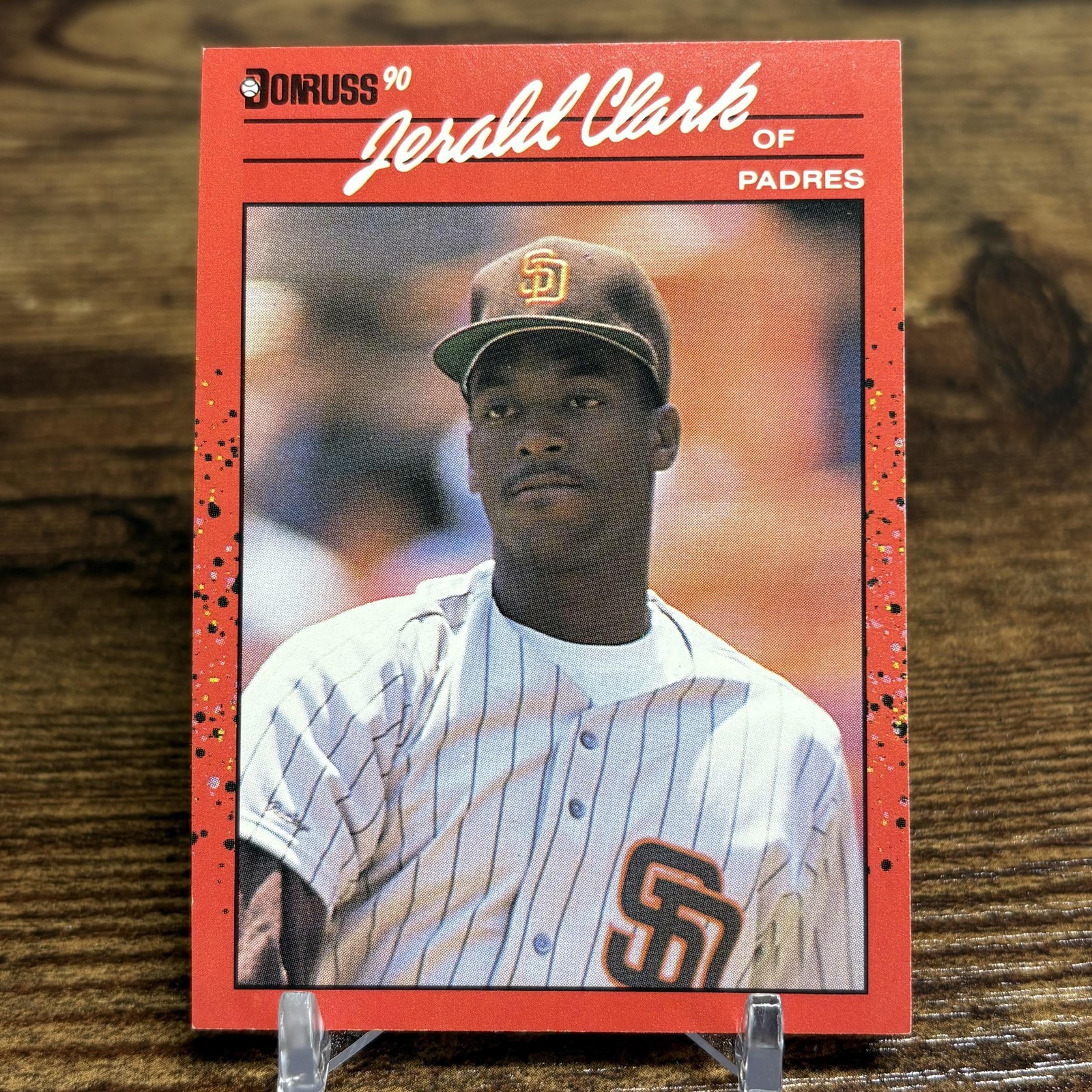 1990 Donruss #593 Jerald Clark