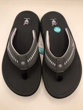 WOMEN'S REEF RAVEN SWELLSOLE ROVER FLIP FLOP BEACH/POOL SANDALS SIZE 9 NWT