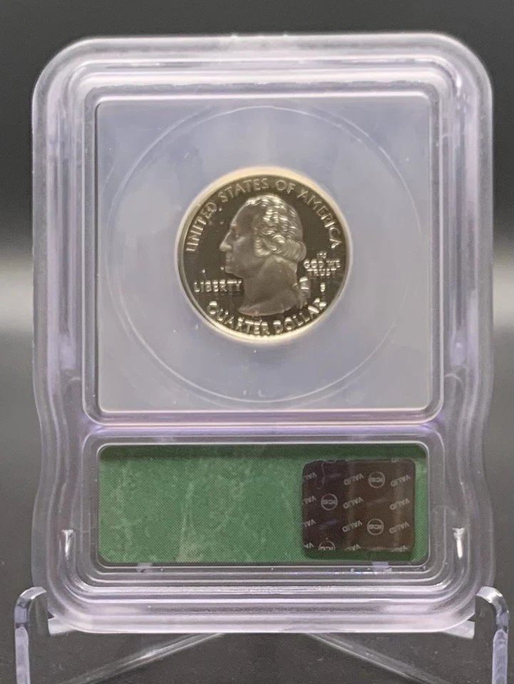 1999-S Connecticut 90% Silver Proof State Quarter PR70 DCAM Free Shipping - Image 2 of 4