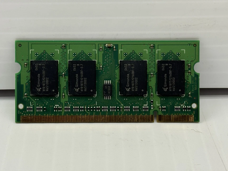 Qimonda HYS64T64020HDL-3.7-B 512MB PC2-4200S DDR2 So-Dimm Laptop Memory RAM - Image 2 of 2