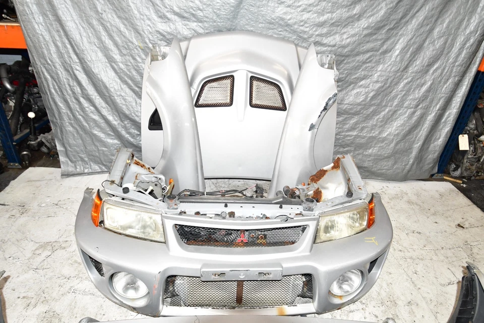 JDM 98-99 三菱 Evolution V 抽油烟机挡泥板车头灯锅炉后保险杠 — 第 3/4 张图片