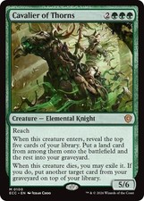 Cavalier of Thorns Commander: Lorwyn Eclipsed NM MTG Non-Foil