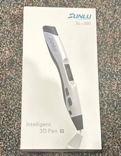 Sunlu SL-300 Plus 3D Printing Pen 1.75mm Filament PLA/PETG/ABS