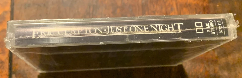 Eric Clapton (2 CASSETTE TAPE) Just One Night Vol 1 & 2 Sealed New Italy - Image 3 of 4