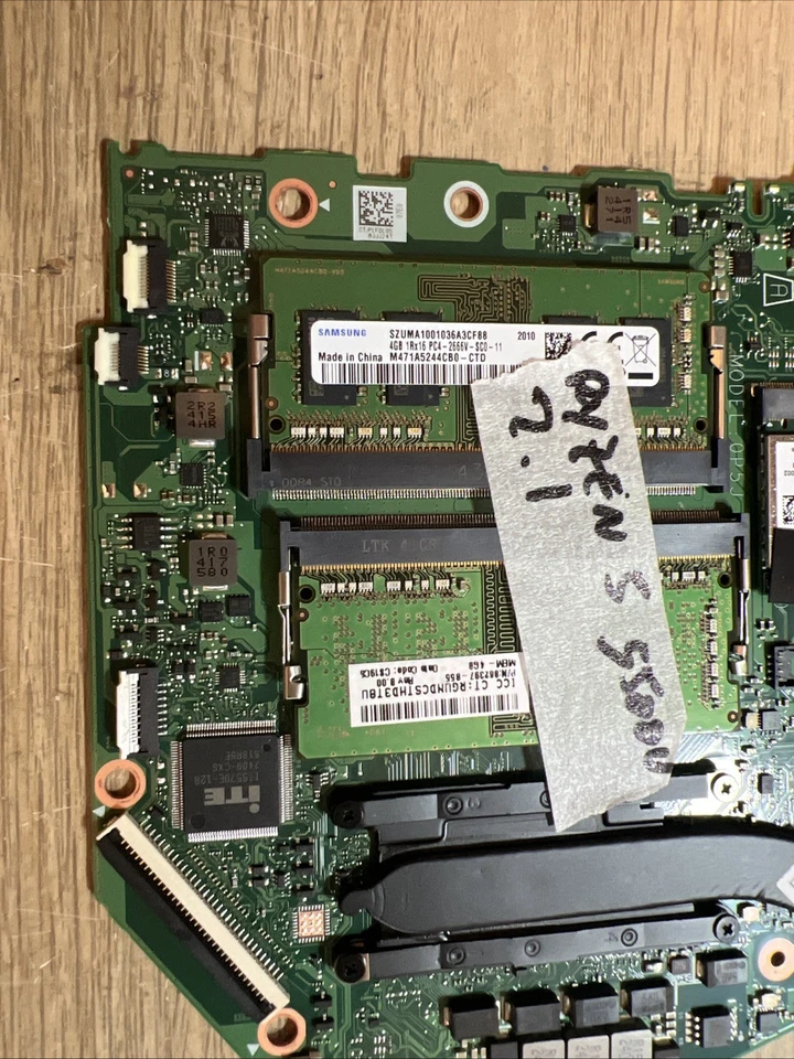 Componente Per Notebook Hp 15e-eq2115nl Scheda Madre Ryzen 5 5500u 2.1 Ghz 8gb - Imagen 2 de 4