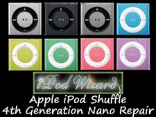 iPod Shuffle 4th Gen Repair Battery Replacement Service- Your iPod_Wizard