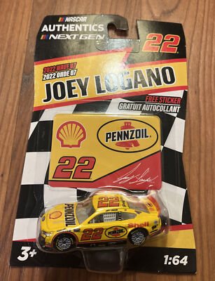 2022 Nascar Authentics Wave 7 Complete Set Of 9 Cars 1/64