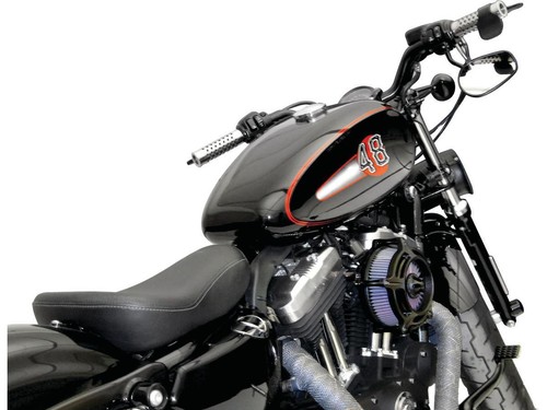 Paughco Moto Motorcycle Dished & Axed Custom Gas Tank For Sportster - 3.5 Gallon - Picture 2 of 2
