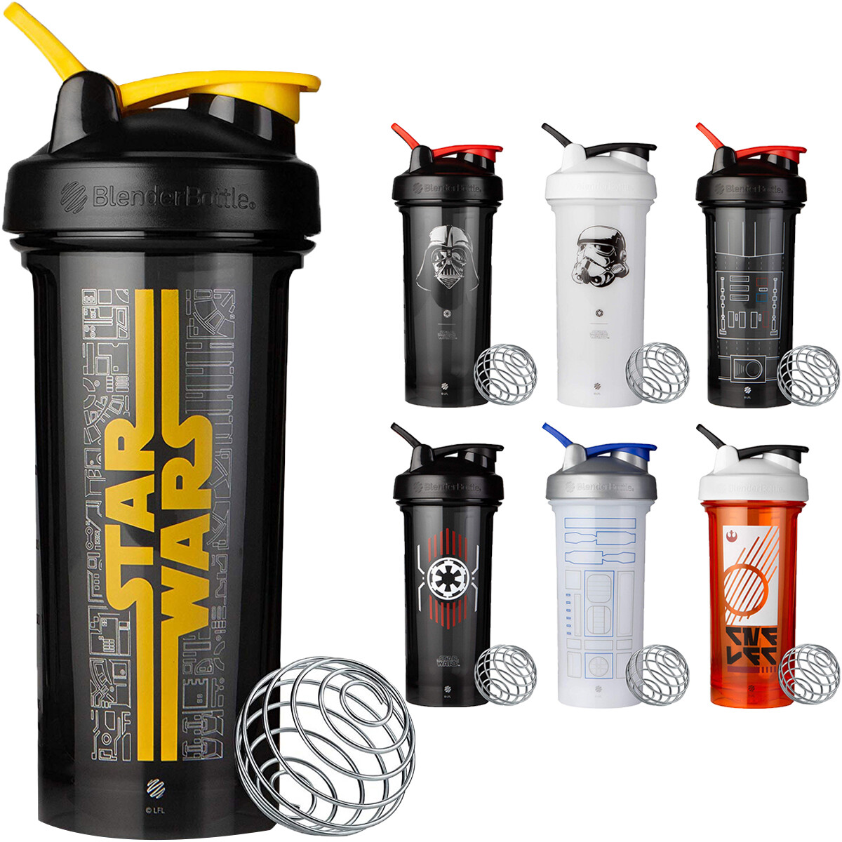 Perfect Shaker Star Wars Series Kylo Ren Shaker Cup Bottle LARGE