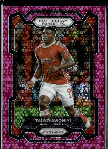 2023-24 PRIZM EPL BREAKAWAY PINK #244 TAIWO AWONIYI /149  - Bild 1 von 2