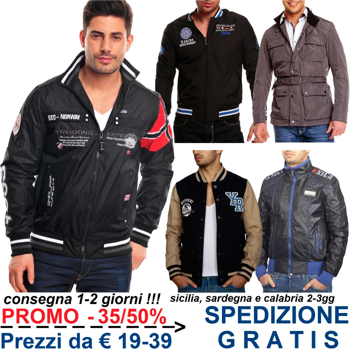 Giacca autunnale uomo top