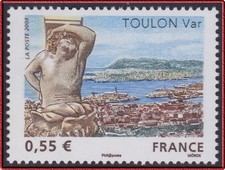 2008 FRANCE N°4257** Toulon (Var) Port Sculpture de Pierre Puget MNH