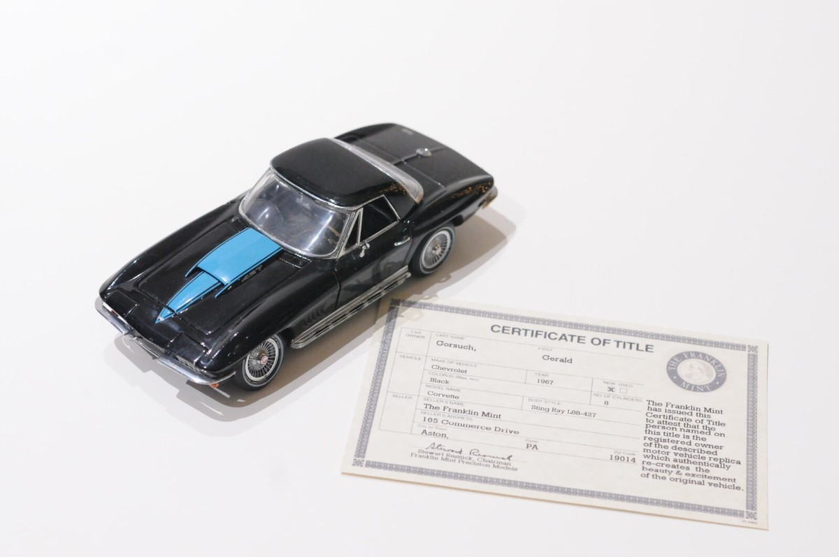 ★中古★フランクリンミント 1967シボレー・コルベットL88 3ー1409 ☆中古☆フランクリンミント 1967シボレー・コルベットL88 3ー