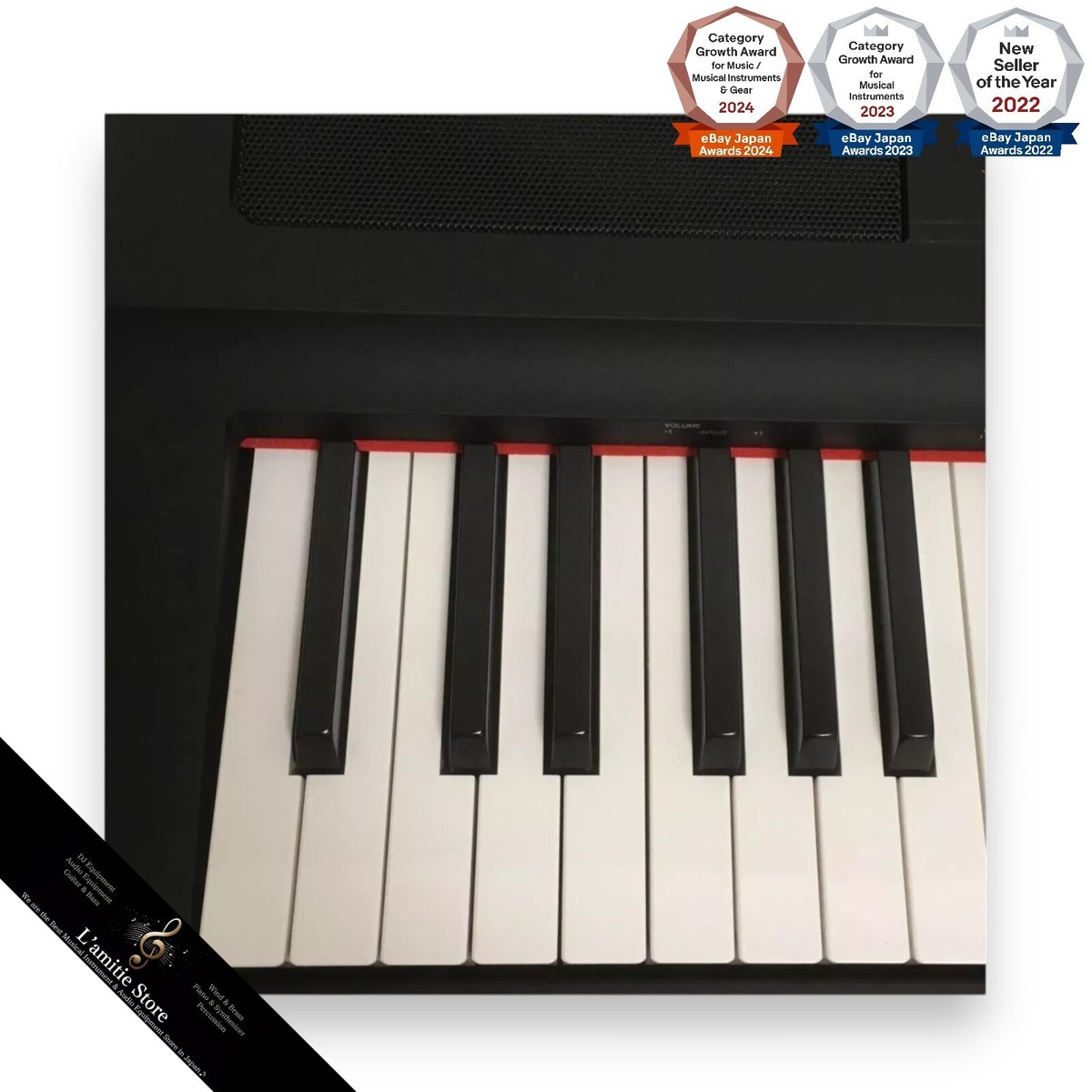 Yamaha P-125 Digital Piano 88-Note Weighted Key Japan P125