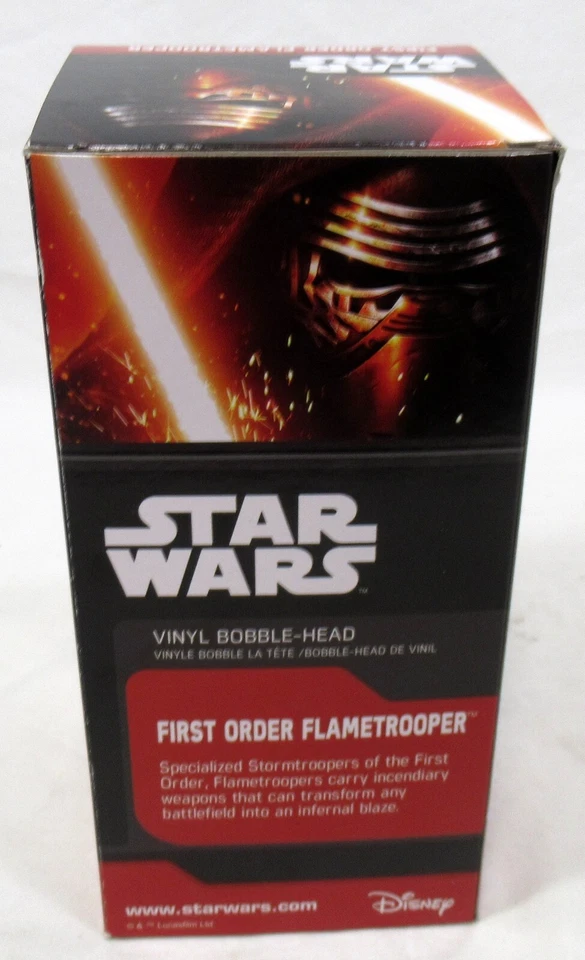 Funko Star Wars Force Awakens Primera Orden Flametrooper Vinilo 6" Cabeza Bobble Foto 2 de 2