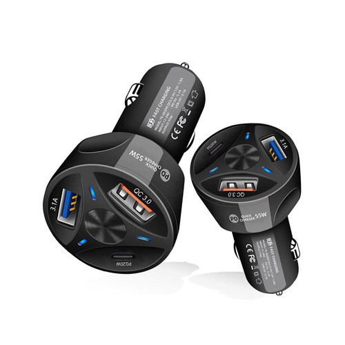 2 USB PD 20W Type-C Car Charger Fast Adapter For Samsung iPhone 13 12 Pro Max - Zdjęcie 2 z 12