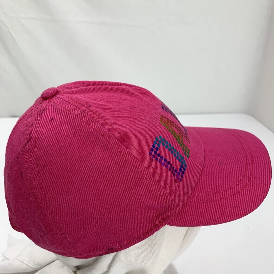 Gorra de baile rosa ajustada para niñas S/M 4-7 Foto 4 de 4