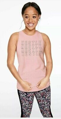 Details about   Sold Out!NWT L Victoria Secret Pink Sport Twist Back Tank Size Large New WOMEN'S