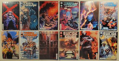 12x TEEN TITANS ACADEMY vs. SUICIDE SQUAD comic 2 3 4 5 RED X Crossover DC EVENT