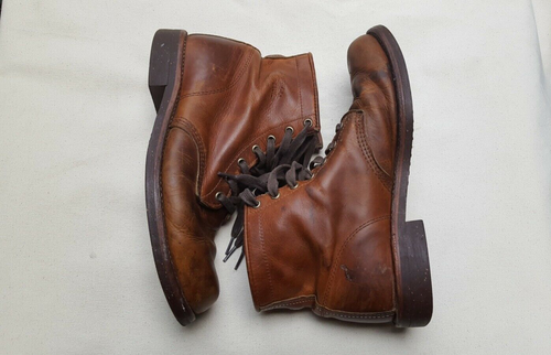 Vintage Chippewa Boots Lace Up Ankle 