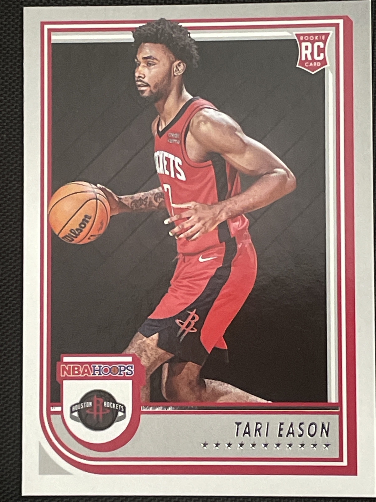 Tari Eason 2022-23 Hoops #247 Houston Rockets Rookie RC